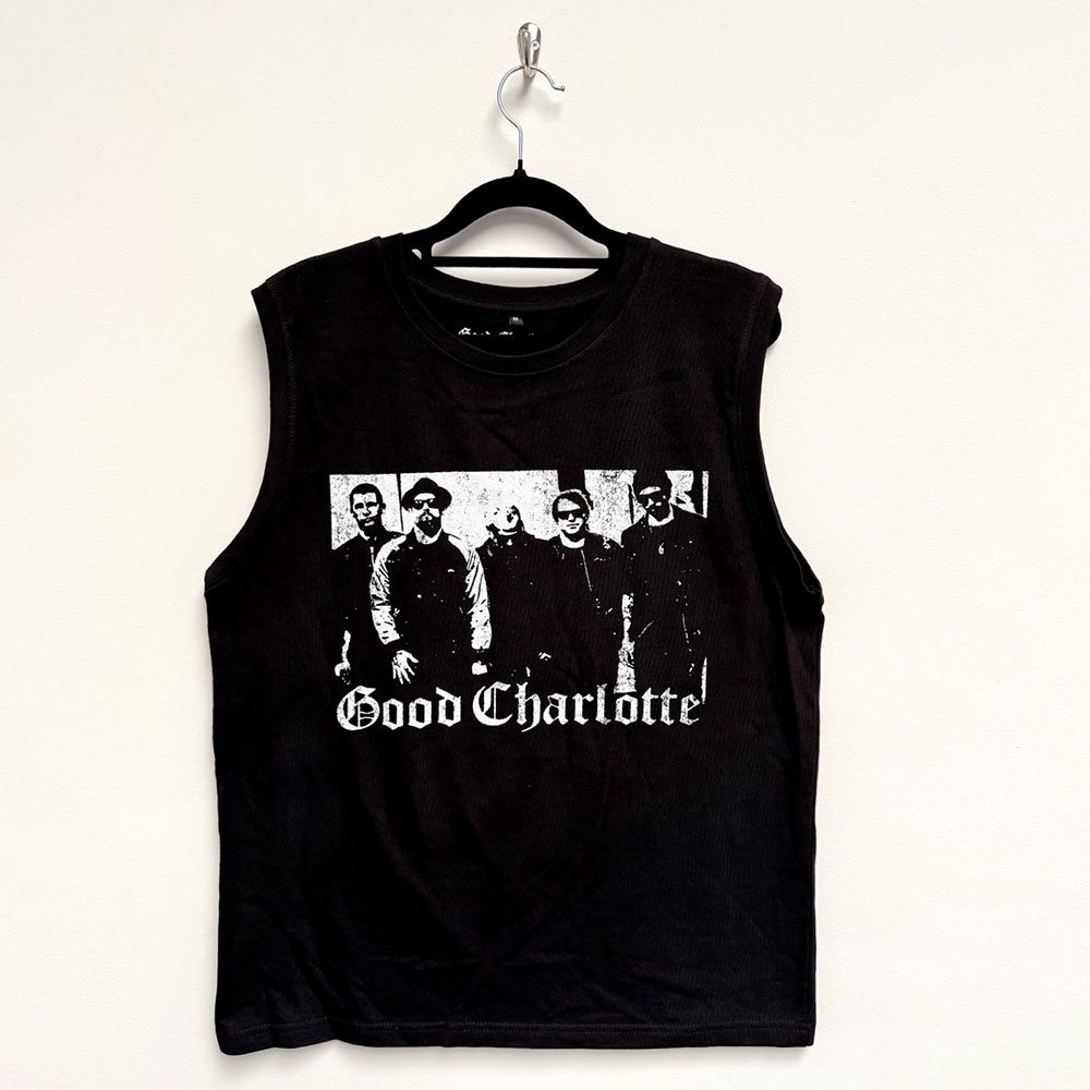 Good Charlotte - Band Photo Tanktop - Zwart